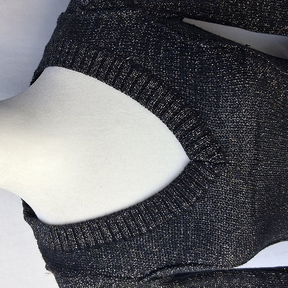 Guess Black Sweater Mini Dress Size S - Picture 12 of 15